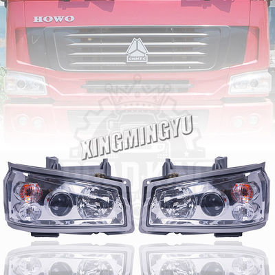 हेडलाइट्स Sinotruk स्पेयर पार्ट्स For 07 Howo OEM WG9719720001 WG9719720002