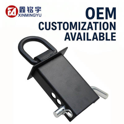 अच्छी कीमत Removable D-Ring Tie-Downs for Stake Pockets – Flatbed & Utility Trailers, Includes Hitch Pin, Black Heavy-Duty, Factory Direct OEM Customizable ऑनलाइन